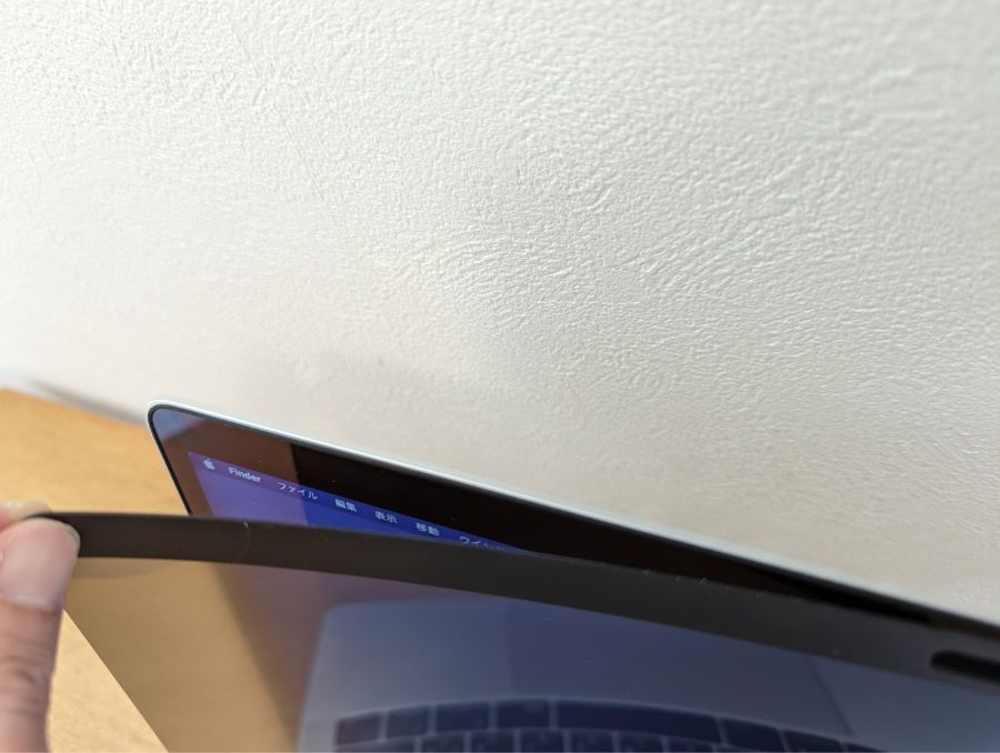 MacBook Pro MacBook Air 覗き見防止 フィルム シート マグネット式 レビュー 口コミ