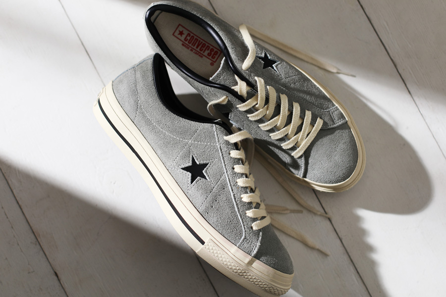 究極の日本製。コンバース「ONE STAR J SUEDE」が導く大人の品格①