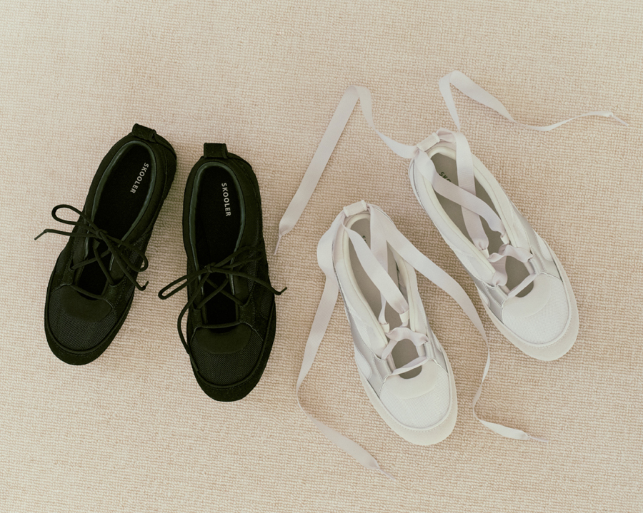 JG BALLET　BLACK, SILVER