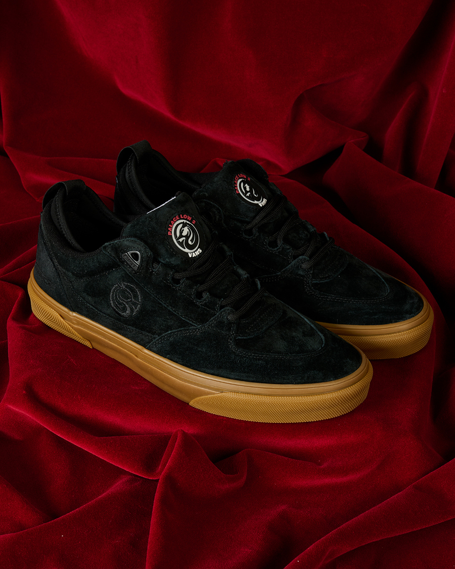Skate Palace Low 2(BLACK/GUM)1