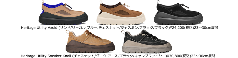 UGG 2026年春新作スニーカー！ファッションと機能が融合した一足②