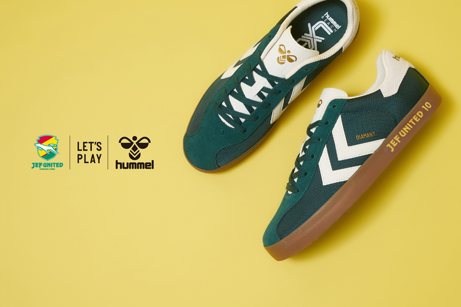 hummel × ジェフユナイテッド市原・千葉「DIAMANT LX-E RS」J1昇格を祝す限定スニーカー①