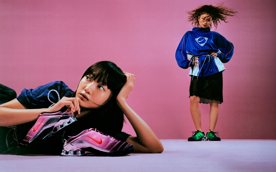 Forget-me-nots × NIKE「T90 SHOX MAGIA SP FMN」代官山発、リオのカーニバルを足元に解放する一足①