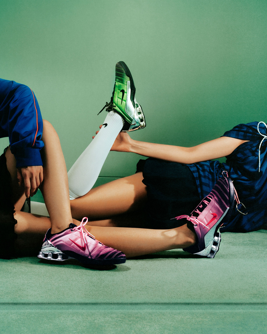 Forget-me-nots × NIKE「T90 SHOX MAGIA SP FMN」代官山発、リオのカーニバルを足元に解放する一足②